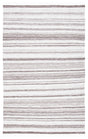 Safavieh Striped Kilim 4'-0" x 6'-0" Rug in Brown / Ivory