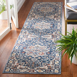 Safavieh Olympia 2'-3" x 9'-0" Rug in Blue / Ivory