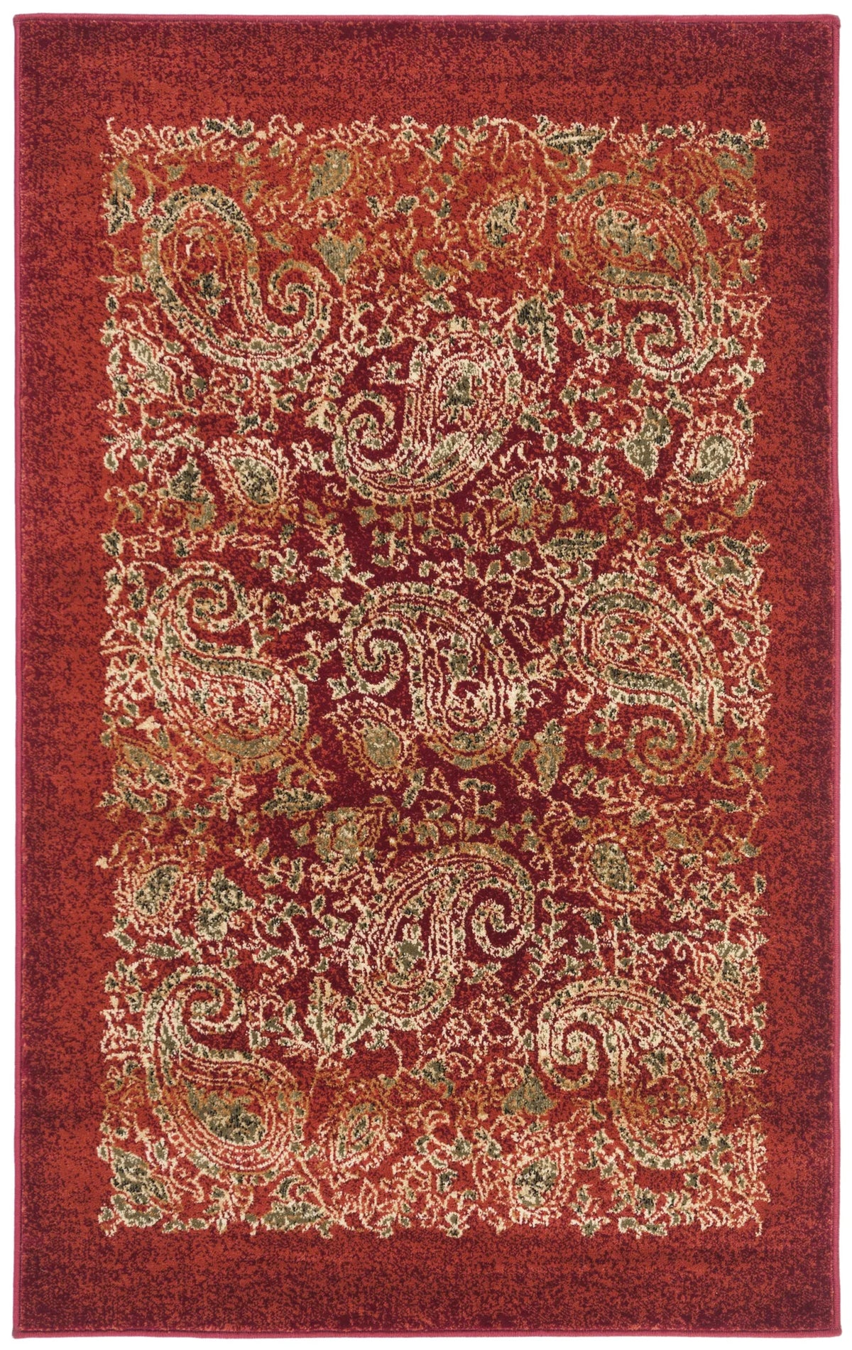 Safavieh Lyndhurst 3'-3" x 5'-3" Rug in Red / Multi