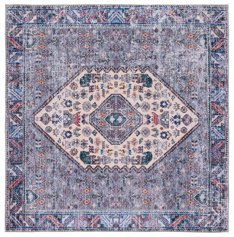 Safavieh Tucson 6'-0" x 6'-0" Rug in Beige / Grey