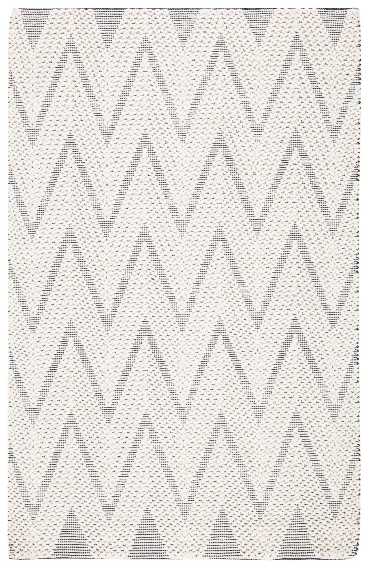 Safavieh Natura 4'-0" x 6'-0" Rug in Ivory / Black
