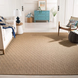 Safavieh Palm Beach 8'-0" x 10'-0" Rug in Natural / Black