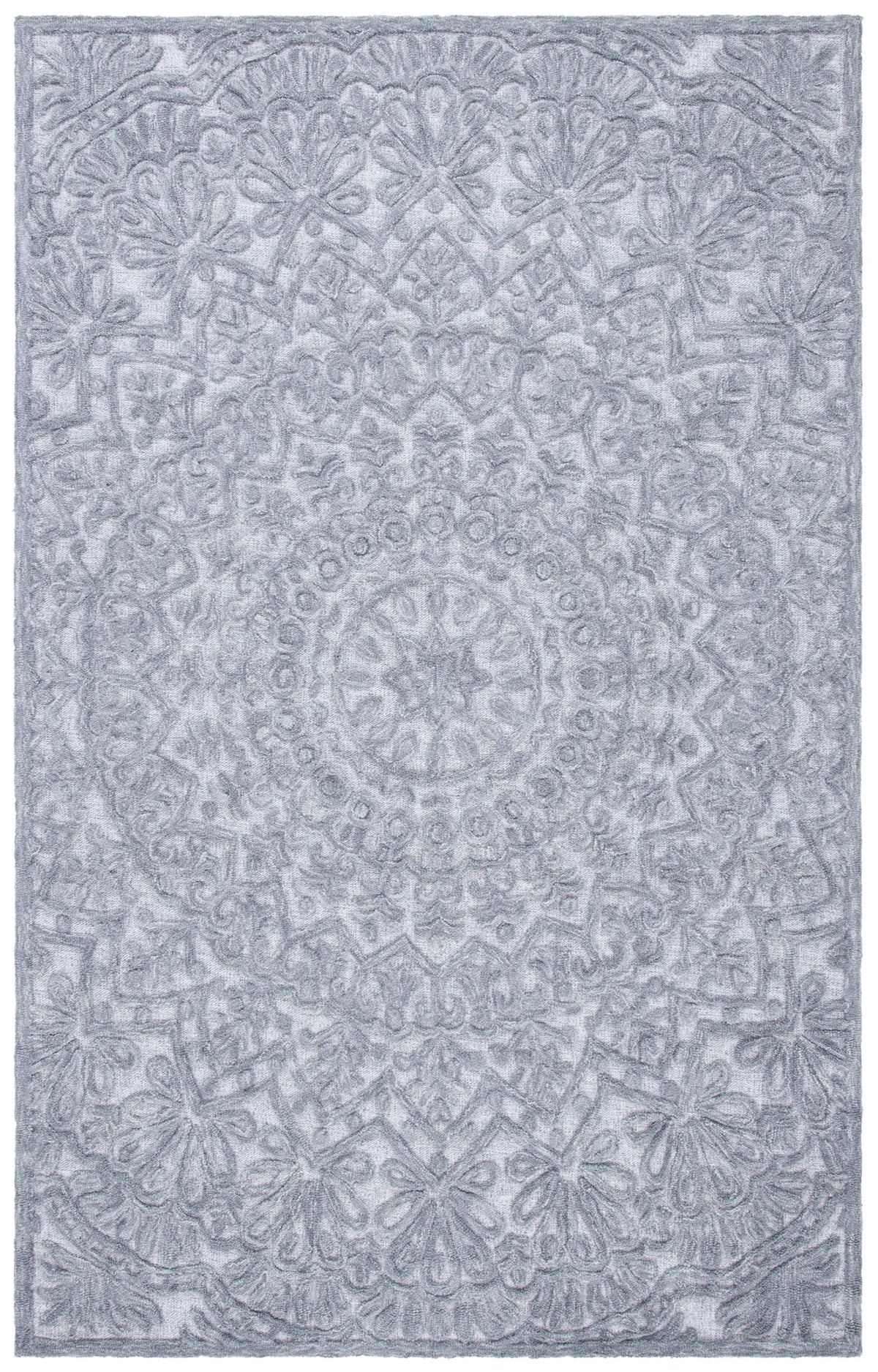 Safavieh Trace 5'-0" x 8'-0" Rug in Light Grey
