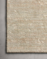 Loloi Augustus Ags-08 Sunset/Mist Rugs - corner on wood