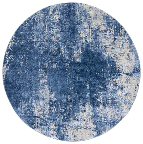 Safavieh Jasper 100 6'-7" x 6'-7" Rug in Navy / Ivory