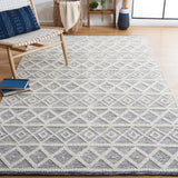 Safavieh Natura 4'-0" x 6'-0" Rug in Ivory / Navy