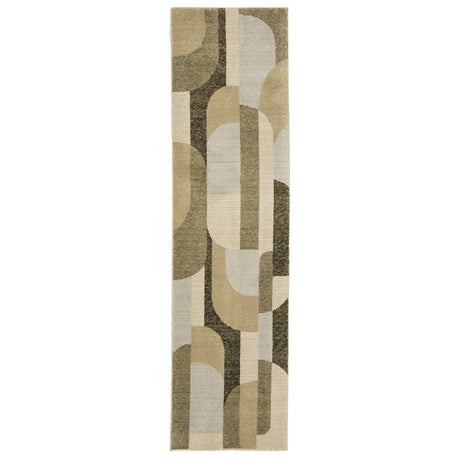 Oriental Weavers Sphinx Strada Str02 Brown/ Beige Rugs - runner
