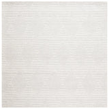 Safavieh Marbella 6'-0" x 6'-0" Rug in Silver / Ivory