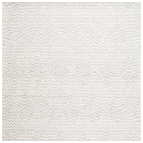 Safavieh Marbella 6'-0" x 6'-0" Rug in Silver / Ivory