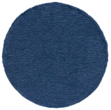 Safavieh Sgl-Laguna Shag 6'-7" x 6'-7" Rug in Blue