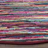 Safavieh Rag Rug 6'-0" x 6'-0" Rug in Multi