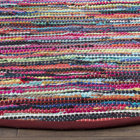 Safavieh Rag Rug 6'-0" x 6'-0" Rug in Multi