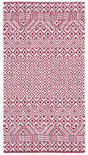 Safavieh Courtyard 2'-0" x 3'-7" Rug in Ivory / Red