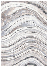 Safavieh Cyrus Shag 4'-5" x 6'-5" Rug in Ivory / Grey