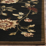 Safavieh Lyndhurst 5'-3" x 7'-6" Rug in Black / Multi