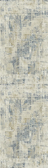 Dynamic Rugs Quartz 27071 Ivory/Slate Rugs - Runner