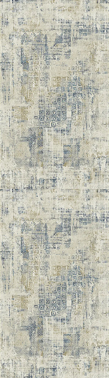 Dynamic Rugs Quartz 27071 Ivory/Slate Rugs - Runner