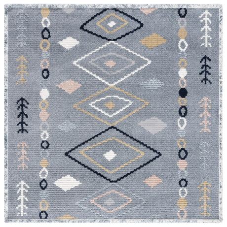 Safavieh Marrakesh 6'-7" x 6'-7" Rug in Grey / Multi