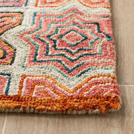 Safavieh Aspen 4'-0" x 6'-0" Rug in Pink / Orange
