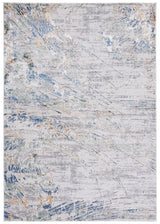 Safavieh Bel Air 4'-5" x 6'-5" Rug in Grey / Turquoise