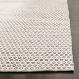 Safavieh Montauk 5'-0" x 8'-0" Rug in Charcoal/Peach / Ivory