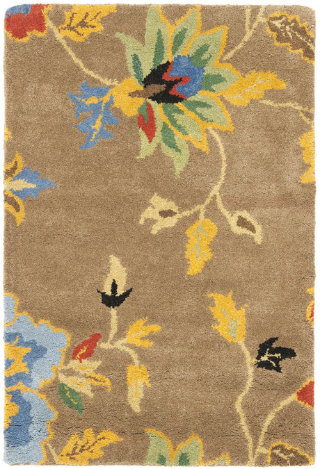 Safavieh Soho 2'-0" x 3'-0" Rug in Brown / Multi