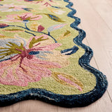Safavieh Jardin 5'-0" x 8'-0" Rug in Light Green / Blue