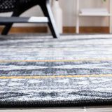 Safavieh Journey 4'-4" x 6'-0" Rug in Grey / Gold
