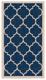 Safavieh Courtyard 2'-0" x 3'-7" Rug in Navy / Beige