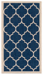 Safavieh Courtyard 2'-0" x 3'-7" Rug in Navy / Beige