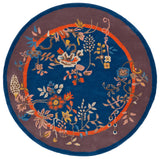 Safavieh Metro 6'-0" x 6'-0" Rug in Navy / Brown