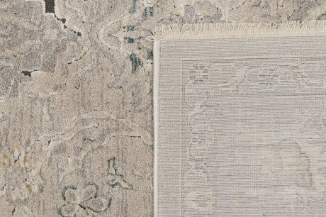 Dynamic Rugs Hudson 1450 Beige/Ivory Rug - Corner