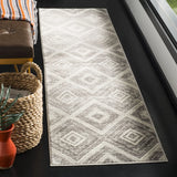 Safavieh Skyler 2'-0" x 14'-0" Rug in Grey / Ivory