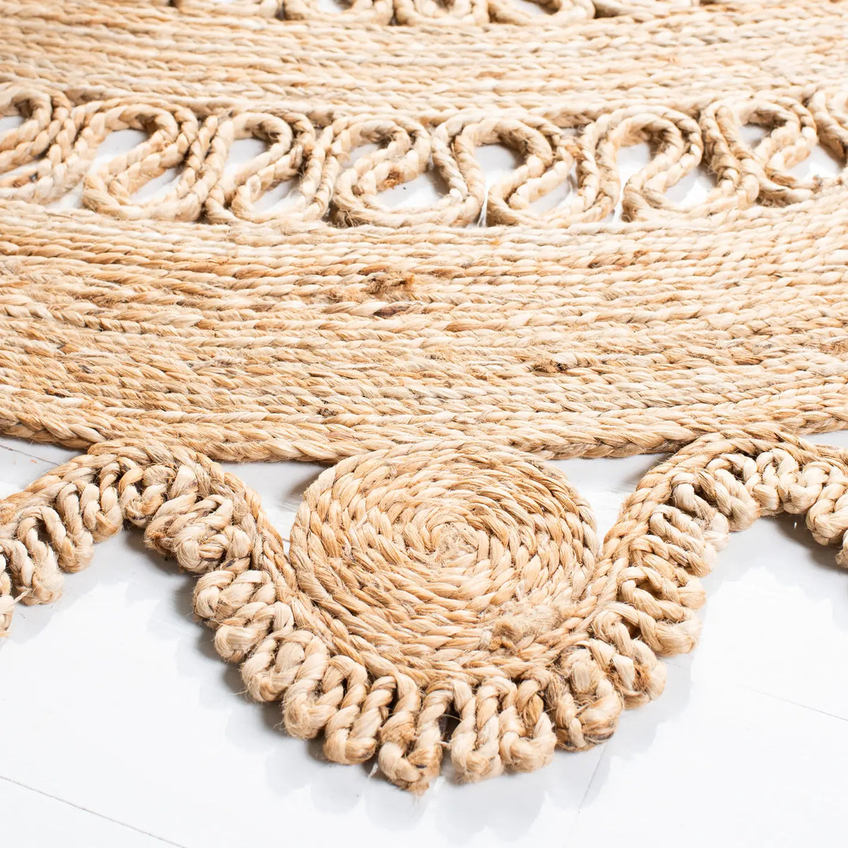 Safavieh Natural Fiber 10'-0" x 10'-0" Rug in Natural