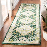 Safavieh Aspen 2'-3" x 9'-0" Rug in Green / Ivory