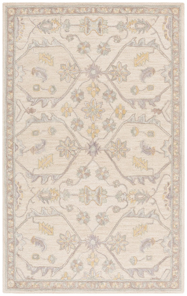 Safavieh Blossom 4'-0" x 6'-0" Rug in Beige / Purple