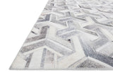 Loloi Maddox Mad-05 Silver / Ivory Rugs - rug corner