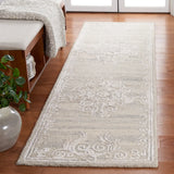 Safavieh Glamour 2'-3" x 8'-0" Rug in Silver / Ivory
