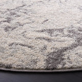 Safavieh Tulum 6'-7" x 6'-7" Rug in Ivory / Grey