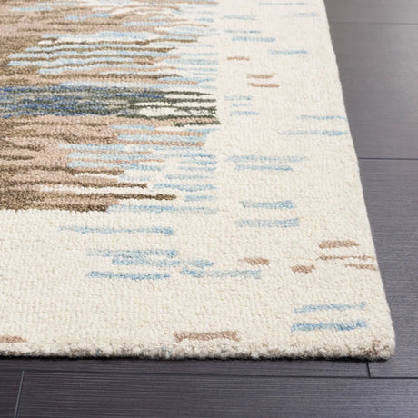 Safavieh Ebony 4'-0" x 6'-0" Rug in Ivory / Brown