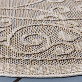 Safavieh Global 6'-7" x 6'-7" Rug in Beige / Light Beige