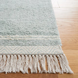 Safavieh Easy Care 5'-0" x 8'-0" Rug in Light Blue / Ivory