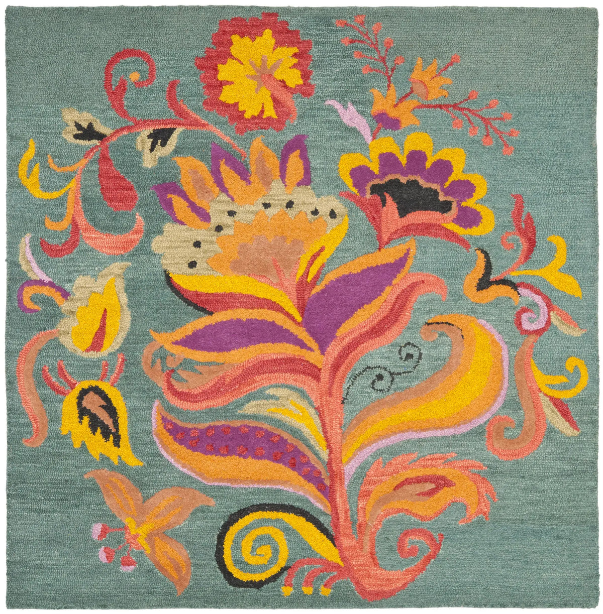 Safavieh Blossom 6'-0" x 6'-0" Rug in Blue / Multi