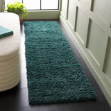 Safavieh Fontana Shag  800 2'-3" x 8'-0" Rug in Dark Green