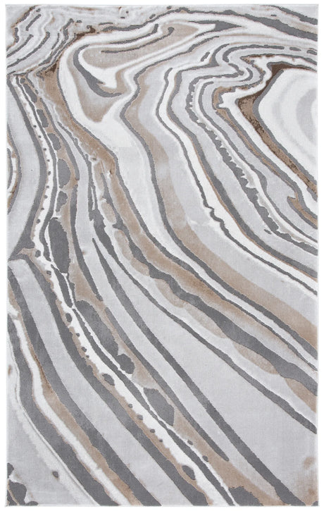 Safavieh Craft 4'-0" x 6'-0" Rug in Gold / Grey