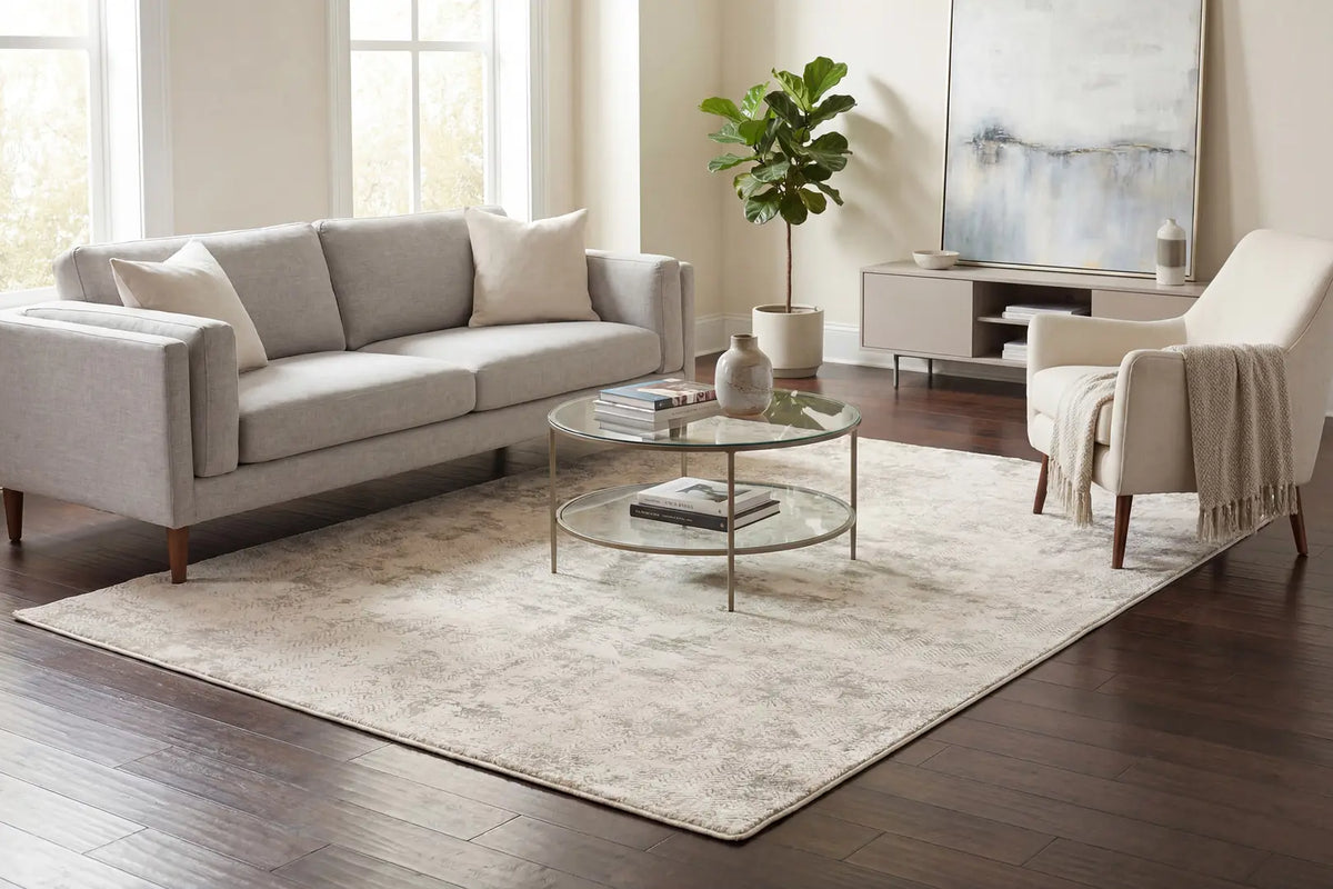 Dynamic Rugs Quartz 27061 Ivory Rugs - Room