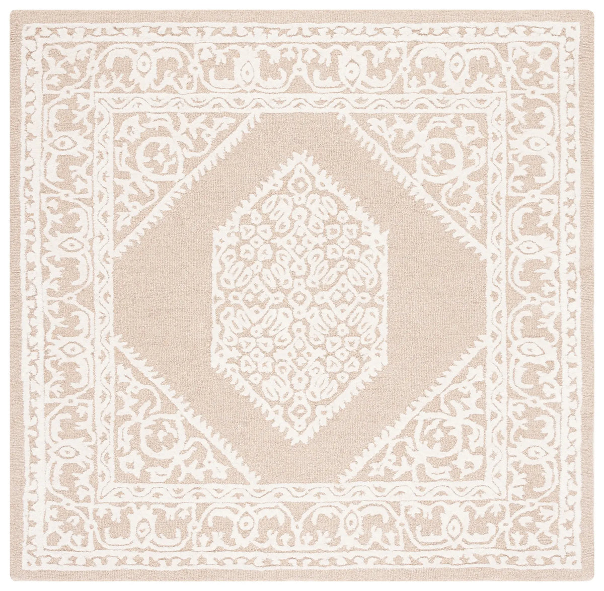 Safavieh Metro 6'-0" x 6'-0" Rug in Ivory / Brown