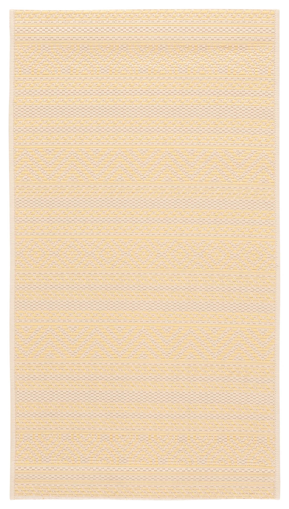 Safavieh Courtyard 2'-0" x 3'-7" Rug in Beige / Gold