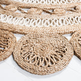 Safavieh Natural Fiber 10'-0" x 10'-0" Rug in Ivory / Natural