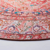 Safavieh Tucson 6'-0" x 6'-0" Rug in Rose / Beige